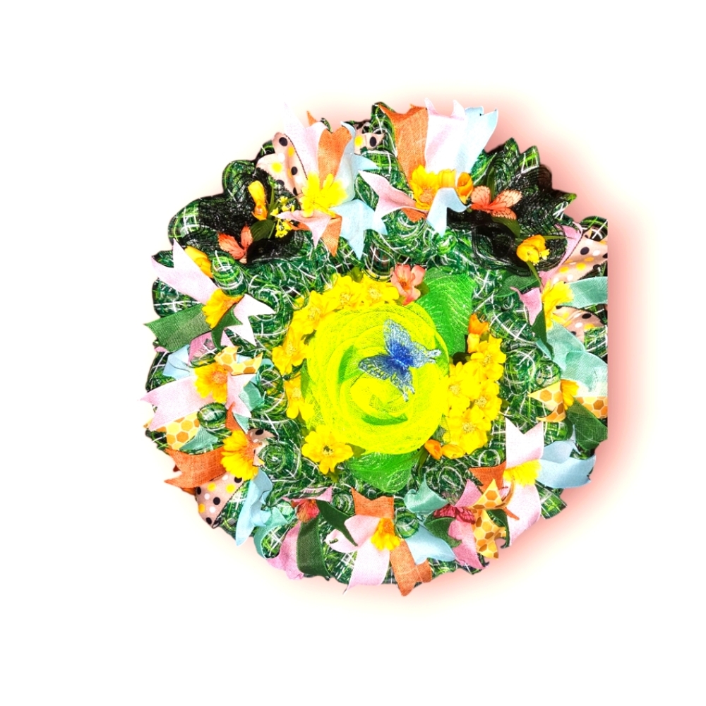 Large floor wreath